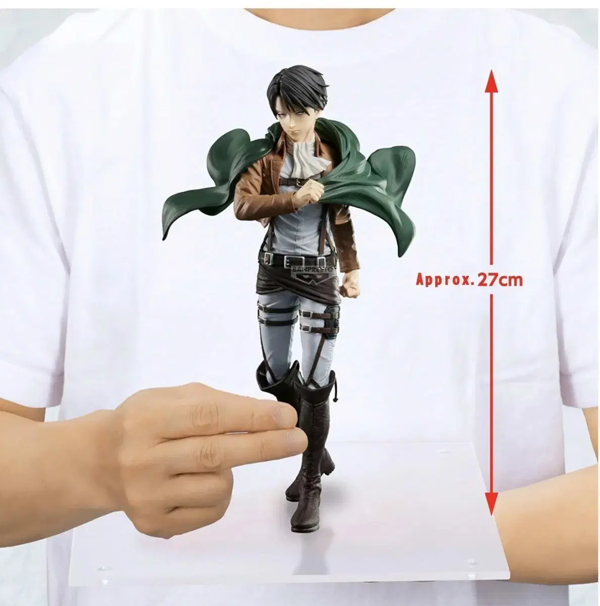 進撃の巨人フィギュアバンフ・バンプレスト・グランディスタ・リヴァイ